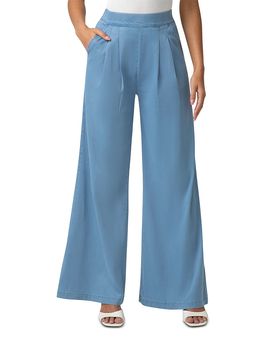 Hue Hue Fluid Denim Palazzo Pants