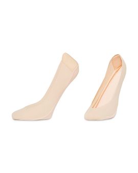 Hue Hue Heelbliss Cushioned Back Liner Socks, Pack of 2