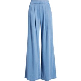 Hue Hue Wide Leg Pull-On Denim Pants