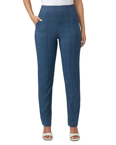 Hue Hue Windowpane Classic Pull On Trousers