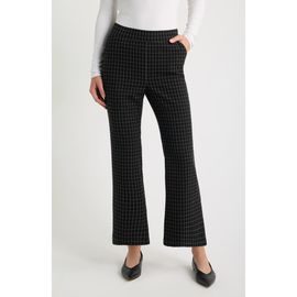 Hue Hue Windowpane Kick Flare Pants