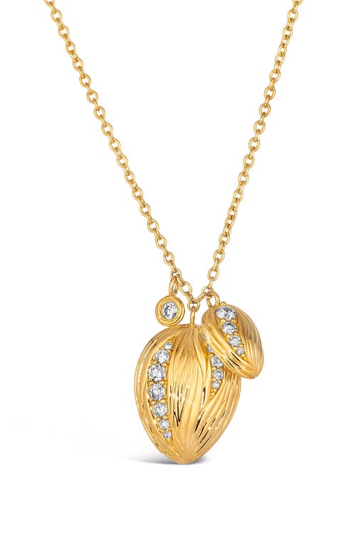Hueb Hueb Amazonia Triple Pendant Diamond Necklace
