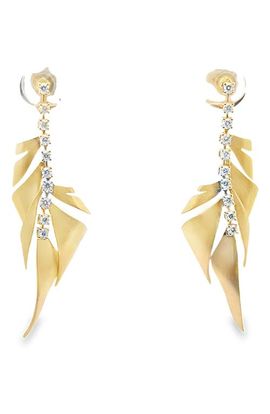 Hueb Hueb Bahia 18K Gold & Diamond Drop Earrings