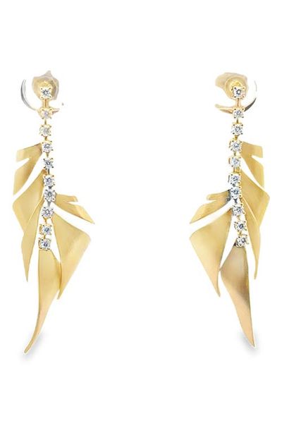 Hueb Hueb Bahia 18K Gold & Diamond Drop Earrings
