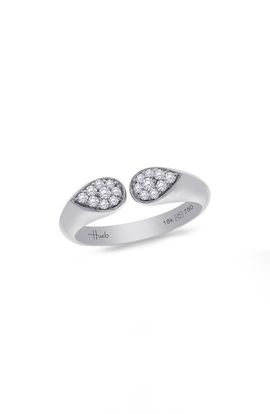 Hueb Hueb Bestow Pavé Diamond Open Ring