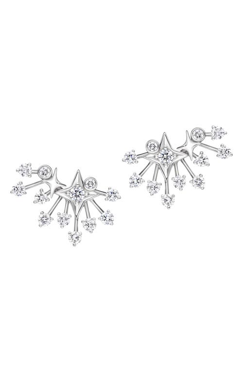 Hueb Hueb Luminus 18K White Gold Diamond Earrings 