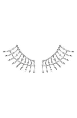 Hueb Hueb Luminus Diamond Fan Earrings