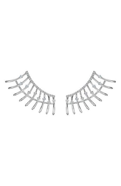 Hueb Hueb Luminus Diamond Fan Earrings