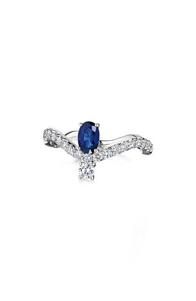 Hueb Hueb Mirage Diamond & Sapphire Ring