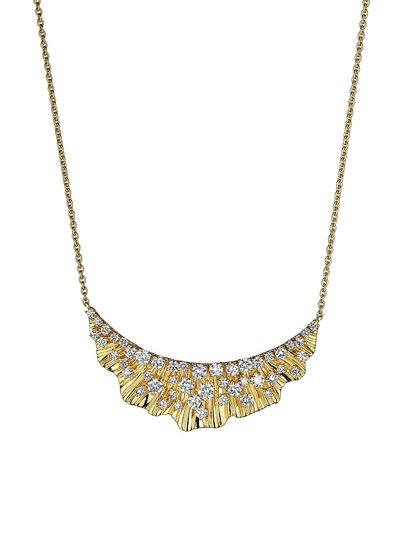 Hueb Women's Bahia 18K Gold & Diamond Collar Necklace