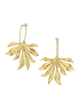 Hueb Women's Bahia 18K Yellow Gold & 0.263 TCW Diamond Drop Earrings