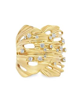 Hueb Women's Bahia 18K Yellow Gold & 0.35 TCW Diamond Ring