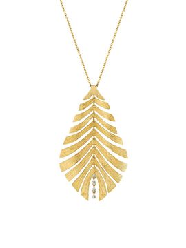 Hueb Women's Bahia 18K Yellow Gold & Diamond Pendant Necklace