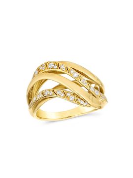 Hueb Women's Dunas 18K Yellow Gold & 0.25 TCW Diamond Ring