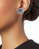 Hueb Women's Mirage Diamond & London Blue Topaz Stud & Ear Jacket Set - 2