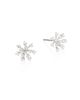 Hueb Women's Modern Diamond & 18K White Gold Stud Earrings - 3