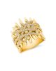Hueb Women's Tribal 18K Yellow Gold & Diamond Ring - 1