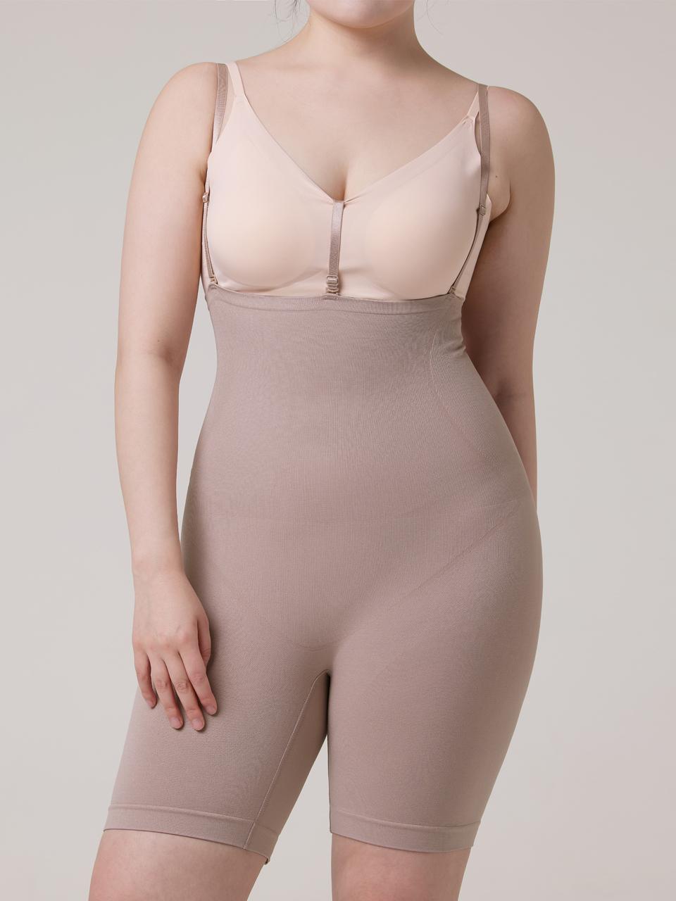 HUGDAY 2-WAY Strap Ribbed Shaper Panties