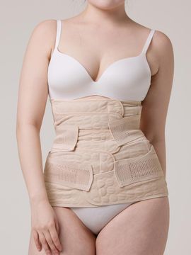 HUGDAY 4-Level Velcro Waist Trainer Shaper Tops Set