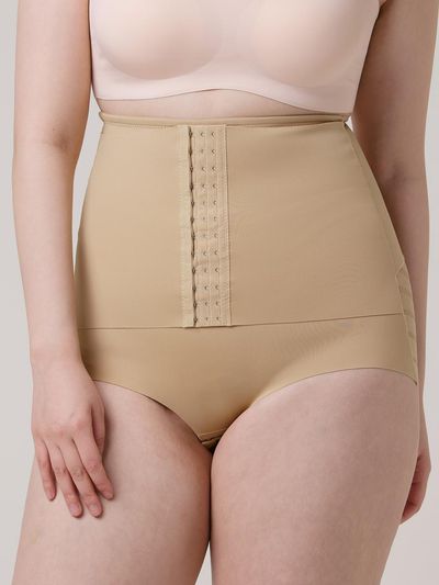 HUGDAY Corset Hip Sheer Shaper Panty