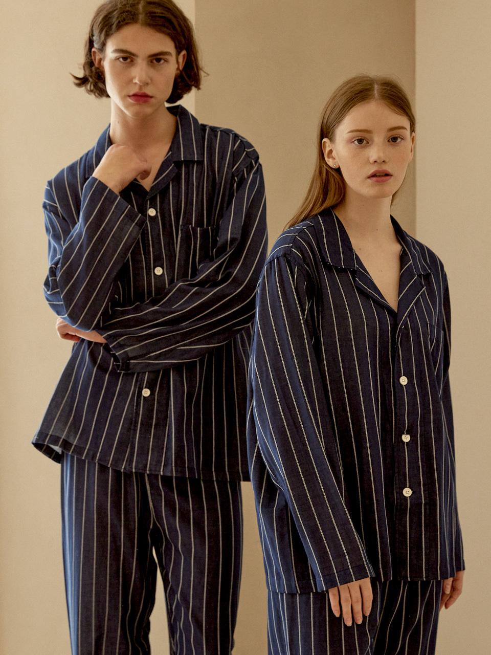 HUGDAY Couple Magnifico Cotton Pajama Set