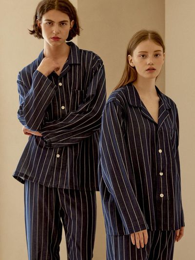 HUGDAY Couple Magnifico Cotton Pajama Set