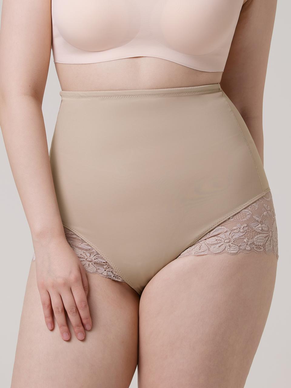 HUGDAY Floral Lace Shaper Panties