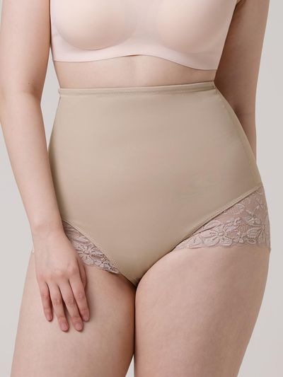HUGDAY Floral Lace Shaper Panties
