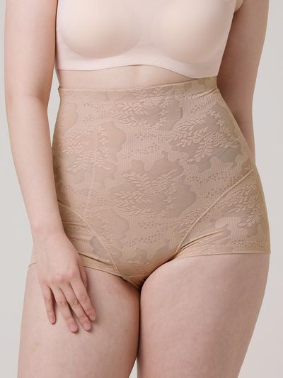 HUGDAY High Gauge Sheer Shaper Panties