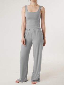HUGDAY Iced Touch Sleeveless Set