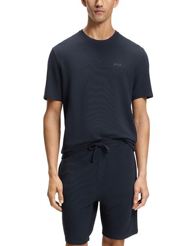 Hugo Boss Boss by Hugo Boss Ribbed Logo T-Shirt