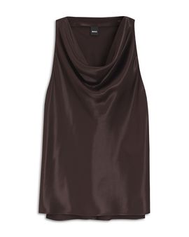Hugo Boss Hugo Boss Bouana Sleeveless Cowlneck Top