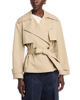 Hugo Boss Hugo Boss Cinina Cotton Belted Jacket