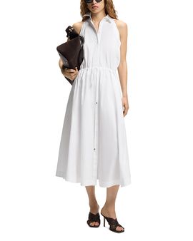 Hugo Boss Hugo Boss Dimica Sleeveless Midi Shirtdress