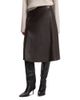 Hugo Boss Hugo Boss Sekana A Line Leather Skirt - 1