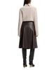 Hugo Boss Hugo Boss Sekana A Line Leather Skirt - 2