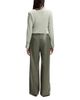 Hugo Boss Hugo Boss Tiana Faux Leather Wide Leg Pants - 3