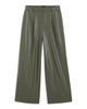 Hugo Boss Hugo Boss Tiana Faux Leather Wide Leg Pants - 5