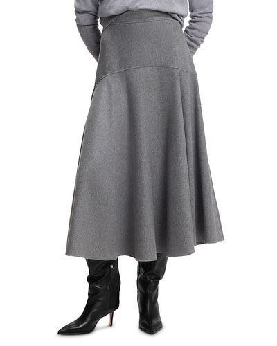 Hugo Boss Hugo Boss Vopala Flannel Midi Skirt