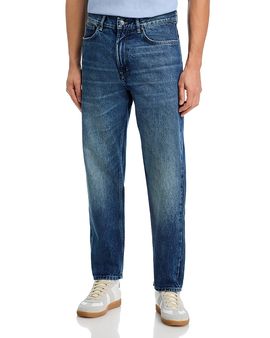 Hugo Hugo 838 Relaxed Tapered Fit Jeans in Navy