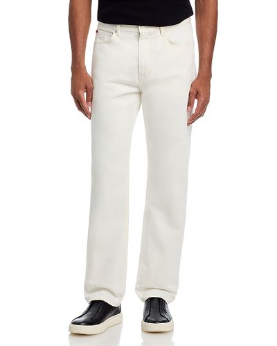 Hugo Hugo 840 Straight Fit Jeans in Natural