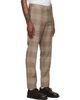Hugo Hugo Beige Extra-Slim-Fit Virgin Wool Trousers - 2