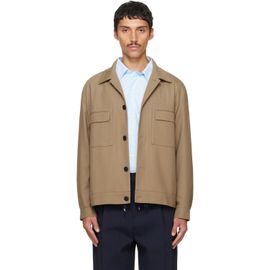 Hugo Hugo Beige Slim-Fit Jacket