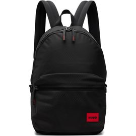 Hugo Hugo Black Canvas Backpack