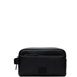 Hugo Hugo Black Faux-Leather Pouch