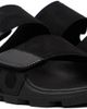 Hugo Hugo Black Faux-Suede Logo Detailing Sandals - 4