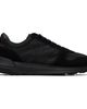 Hugo Hugo Black Faux-Suede Trim Monogram-Jacquard Sneakers - 1