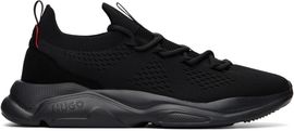 Hugo Hugo Black Knitted Sneakers