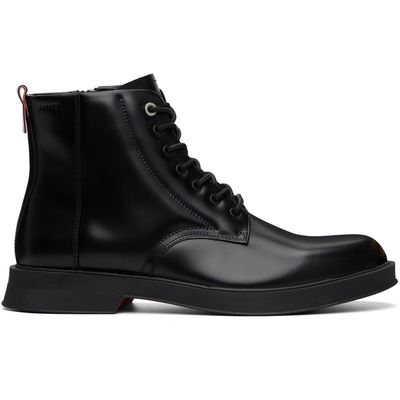 Hugo Hugo Black Leather Boots