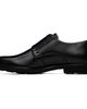 Hugo Hugo Black Leather Brogue Details Monkstraps - 3